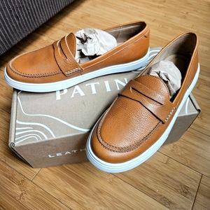 New Boardwalk Penny Loafers - Dune - Portland Leather Goods size 10